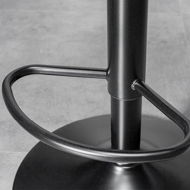 Restaurant Nordic Leather Bar Stool Modern Adjustable Height Stool Clearhalo 'Bar Furniture' 'Bar Stools' 'bar_stools' 'furn' 'furn_bar_stools' 'furniture_bar_stools' 'Kitchen & Dining Furniture' 'kitchen&dining_furn' 'kitchen' 'kitchen_furn' Furniture' 1200x1200_75178f32-5077-4108-a76c-9e9318748f9f