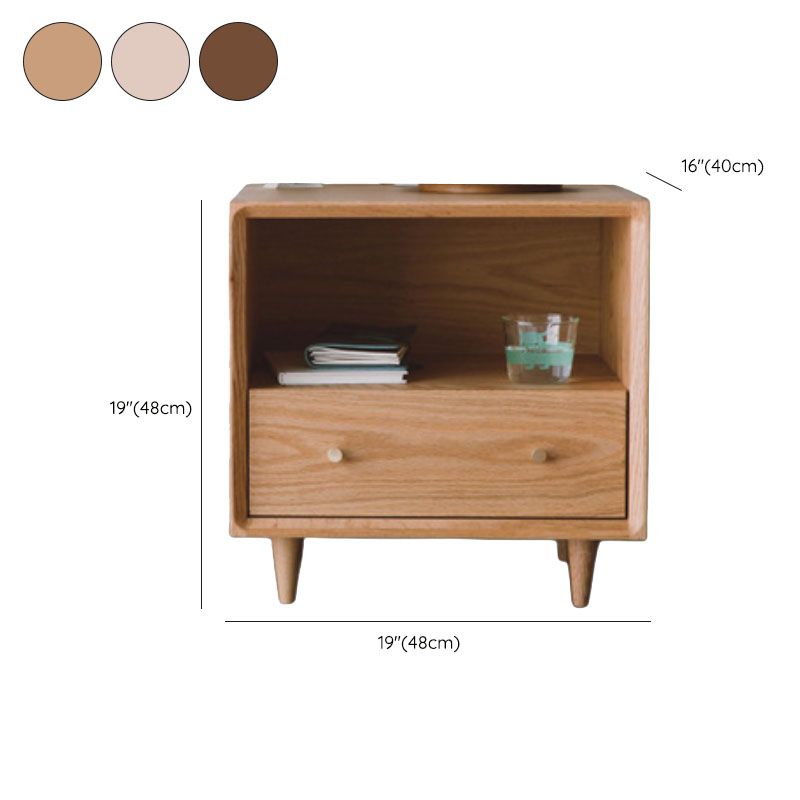 Modern Bed Nightstand Drawers Included Pine Night Table for Bedroom Clearhalo 'Bedroom Furniture' 'furn' 'furn_night_stand' 'Furniture' 'night_stand' 'Nightstands' 1200x1200_75190137-444d-4830-9438-00dd97b75cd2