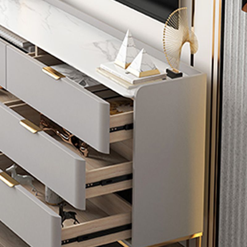 Soporte moderno de TV de pizarra de 16 "D