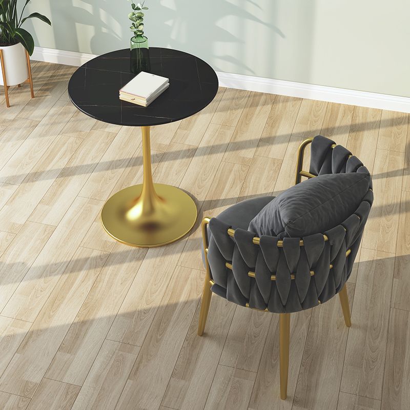 Cushion Back Lounge Chair Basic Four Leg Vanity Chair for Living Room Clearhalo 'Accent Chairs' 'accent_chairs' 'Chairs & Seating' 'furn' 'furn_accent_chairs' 'Furniture' 'Living Room Furniture' 1200x1200_751f68df-8de8-4149-baee-d483c7474978