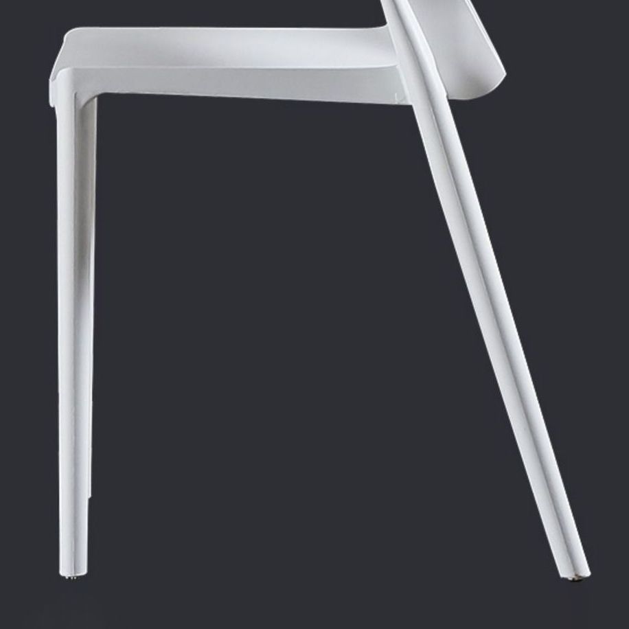 Modern Dining and Accent Chairs Indoor-Outdoor Plastic Open Back Side Chair Clearhalo ' kitchen&dining_furn' 'Dining Chairs' 'Dining Tables & Seating' 'dining_chair' 'Furniture' 'furniture_dining_chair' 'Kitchen & Dining Furniture' 'kitchen' 1200x1200_751f7147-232b-4186-8004-6a84fa29d7bd