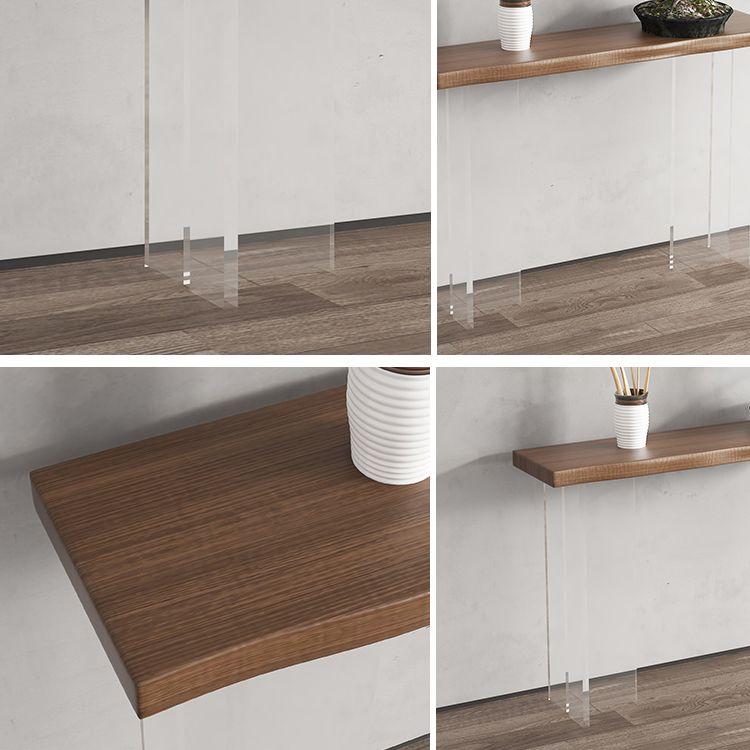 32,67 "Tabella della console resistente a legno massello alto