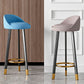 Glam Matte Finish Upholstered Footrest Bar Stool 27.55'' Reception Stool Clearhalo 'Bar Furniture' 'Bar Stools' 'bar_stools' 'furn' 'furn_bar_stools' 'Furniture' 'furniture_bar_stools' 'Kitchen & Dining Furniture' 1200x1200_7521e459-dedf-48a1-b7bb-bb174644d157