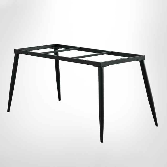 Modern Metal Dining Set 1/4/5 Pieces Rectangle Dining Table Set Clearhalo 'Dining Room Sets' 'Dining Tables & Seating' 'dining_room_set' 'furn' 'furn_dining_room_set' 'Furniture' 'furniture_dining_room_set' 'Kitchen & Dining Furniture' 1200x1200_75258530-0c43-4ee7-9a25-5769eedb76de