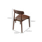 Mobili moderni di altezza standard Tavolo da pranzo a 4 gambe in legno massello da 5/7 pezzi con sedia