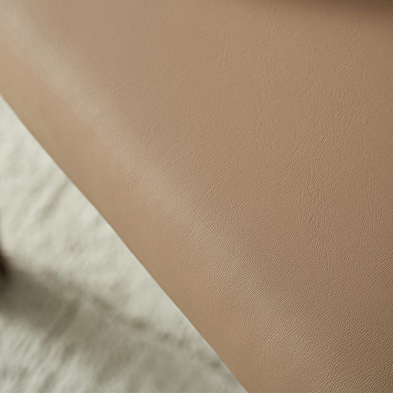 Moderne binnenarmloze eetkamerstoel faux leren zijstoel voor thuis