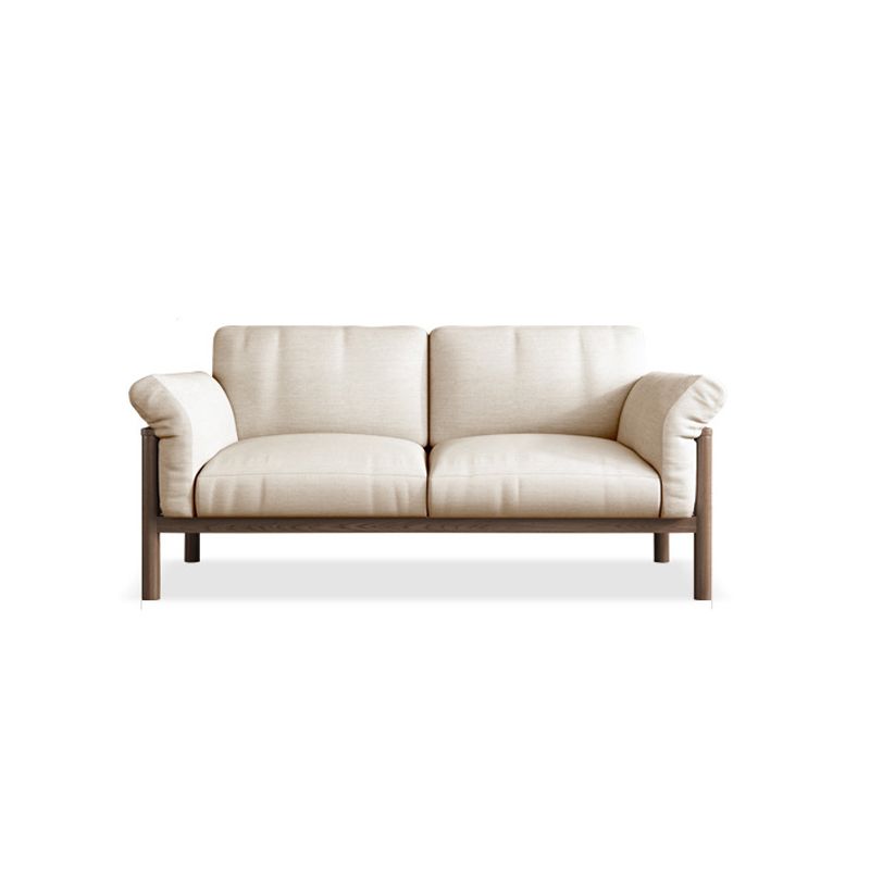 Pillow Top Arm Sofa Cushions 32.68" D x 32.68" H Slipcovered Sofa Clearhalo 'furn' 'furn_sofas' 'Furniture' 'furniture_sofas' 'kitchen' 'kitchen_sofas' 'Living Room Furniture' 'Sofa' 'sofas' 1200x1200_752e693f-8837-4c79-8435-0b3d998a5dfe
