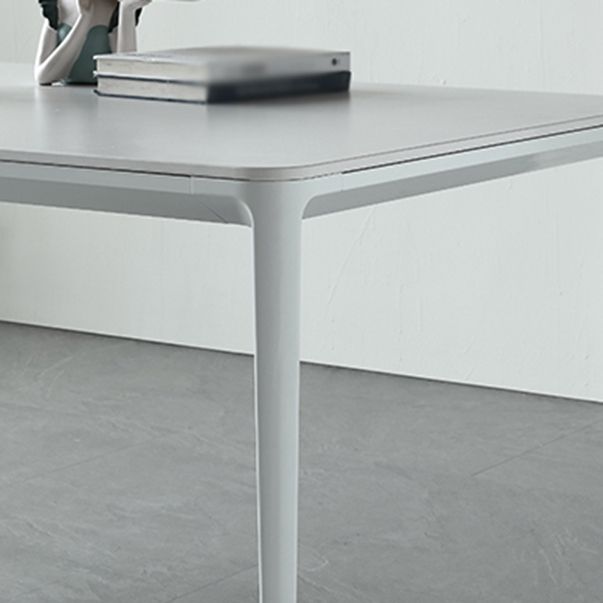 Modern Sintered Stone Dining Table Set 1/4/5/7 Pieces Dining Set for Kitchen Clearhalo 'Dining Room Sets' 'Dining Tables & Seating' 'dining_room_set' 'furn' 'furn_dining_room_set' 'Furniture' 'furniture_dining_room_set' 'Kitchen & Dining Furniture' 1200x1200_752fbc63-5a30-4d82-9649-22ed7743f408