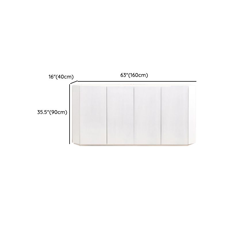 ダイニングルーム用のドア付きモダンなサイドボードエンジニアリングのサイドボードキャビネット