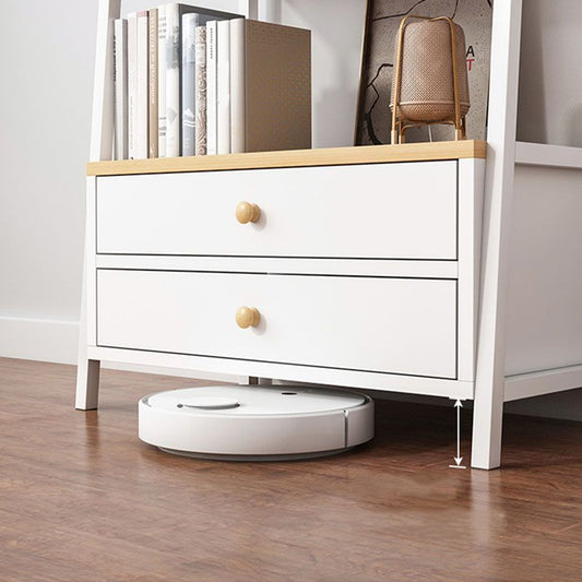 12 "W metalen frame boekenplank moderne open opslagladder boekenkast