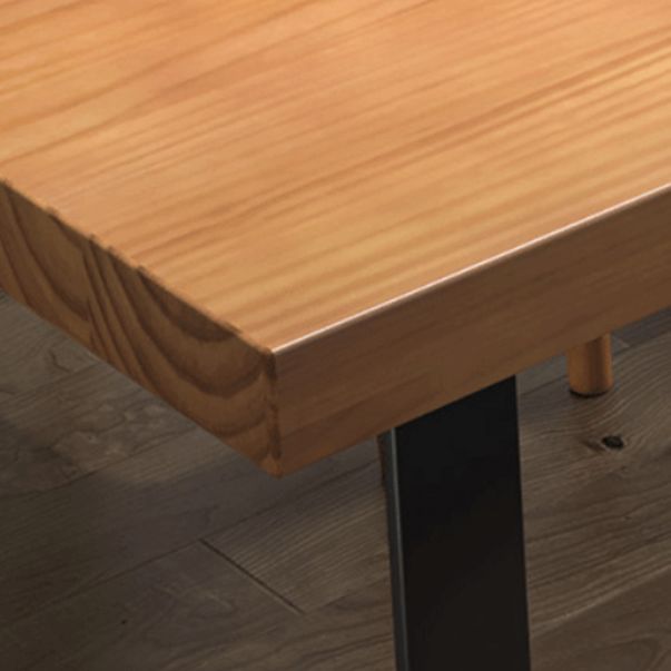 Mesa de comedor de madera tradicional 1/5/7 piezas para comedor rectangular para comedor para comedor