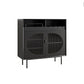 Servidor moderno de comedor Puertas de madera de madera servidor buffet con puertas para sala de estar