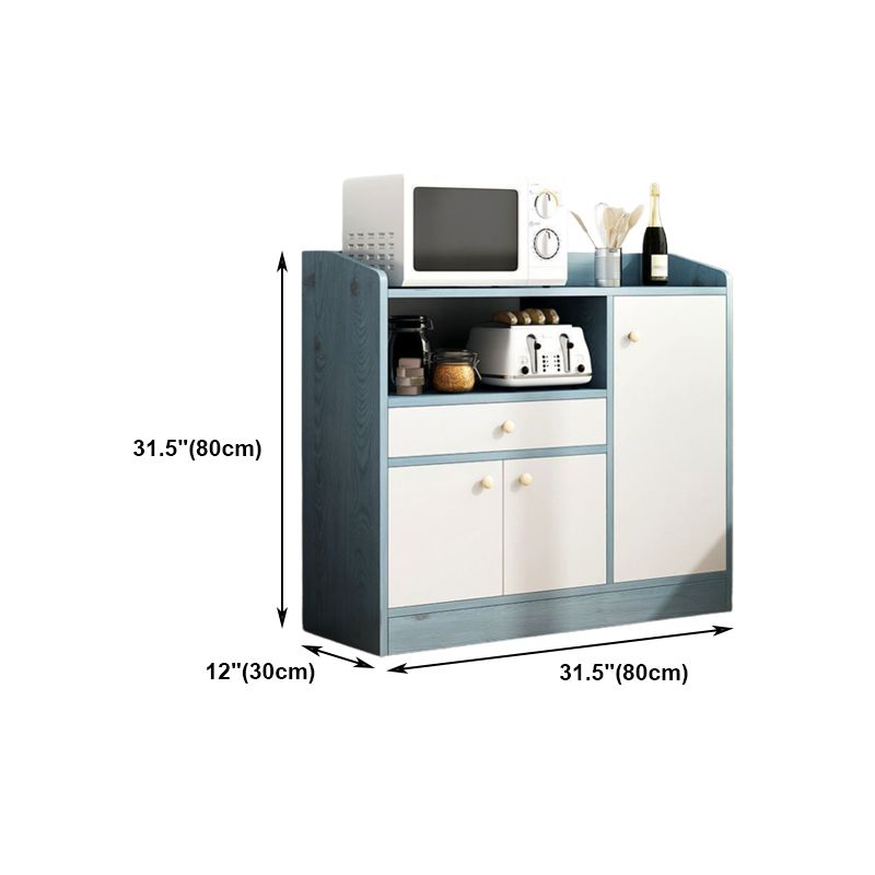 Sideboard del pavimento in legno moderno mobile rettangolo moderno per la casa