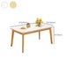 Modern 1/3/5 Pieces Dining Room Table Rectangle Wood Furniture for Home Clearhalo 'Dining Room Sets' 'Dining Tables & Seating' 'dining_room_set' 'furn' 'furn_dining_room_set' 'Furniture' 'Kitchen & Dining Furniture' 1200x1200_75320334-7fc6-40da-8eae-036790970a00