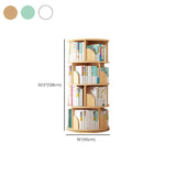 Engineered Wood Bookshelf Standard Contemporary Closed Back Bookcase Clearhalo 'Bookcases' 'furn' 'furn_bookcases' 'Furniture' 'Office Furniture' 1200x1200_75346a20-fff3-4b50-a9e4-188bfd4f3927