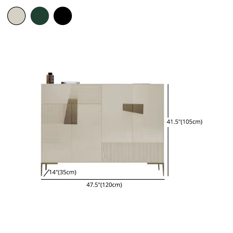 41.34"H Sideboard Glam Style Dining Server for Kitchen and Living Room Clearhalo 'buffet_sideboard' 'Buffets & Sideboards' 'furn' 'furn_buffet_sideboard' 'Furniture' 'Kitchen & Dining Furniture' 1200x1200_753873da-a008-43ea-86c3-b839ce9290ac