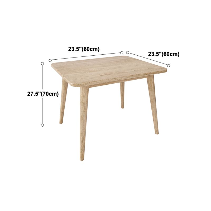 Solid Wood 4-foot Dinette Table Industrial Style Dining Table for Home Clearhalo ' dining_table' 'Dining Tables & Seating' 'Dining Tables' 'furn' 'furn_dining_table' 'Furniture' 'furniture_dining_table' 'Kitchen & Dining Furniture' 'kitchen&dining_furn' 'kitchen' 'kitchen_dining_table' 1200x1200_7538cd37-1cb3-429e-a2ad-494d796bdae5