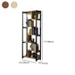 Modern Style Wood Bookcase Open Back Bookshelf for Home Office Clearhalo 'Bookcases' 'Furniture' 'furniture_bookcases' 'Office Furniture' 1200x1200_7538fa4f-41ae-4fc9-9c52-e7a57578c911