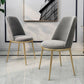 Scandinavian Design Solid Back Armless Dining Chairs Upholstered Dining Side Chair Clearhalo ' kitchen&dining_furn' 'Dining Chairs' 'Dining Tables & Seating' 'dining_chair' 'furn' 'furn_dining_chair' 'Furniture' 'furniture_dining_chair' 'Kitchen & Dining Furniture' 'kitchen' 1200x1200_753d2fb7-d1b8-4e55-8cc6-d71c510dc6fc