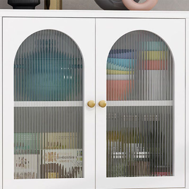 Support d'affichage contemporain armoire en bois avec portes pour le salon