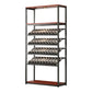 Contemporary Floor Bottle Wine Rack Single Black Metal Wine Holder Clearhalo 'furn' 'furn_wine_racks' 'Furniture' 'Kitchen & Dining Furniture' 'Wine Racks' 'wine_racks' 1200x1200_753f3f2d-d4e1-4f3f-a033-9b4e45ac1c06