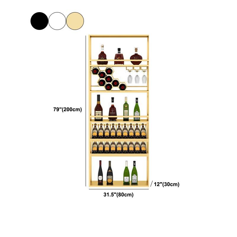 Étagère à vin moderne.