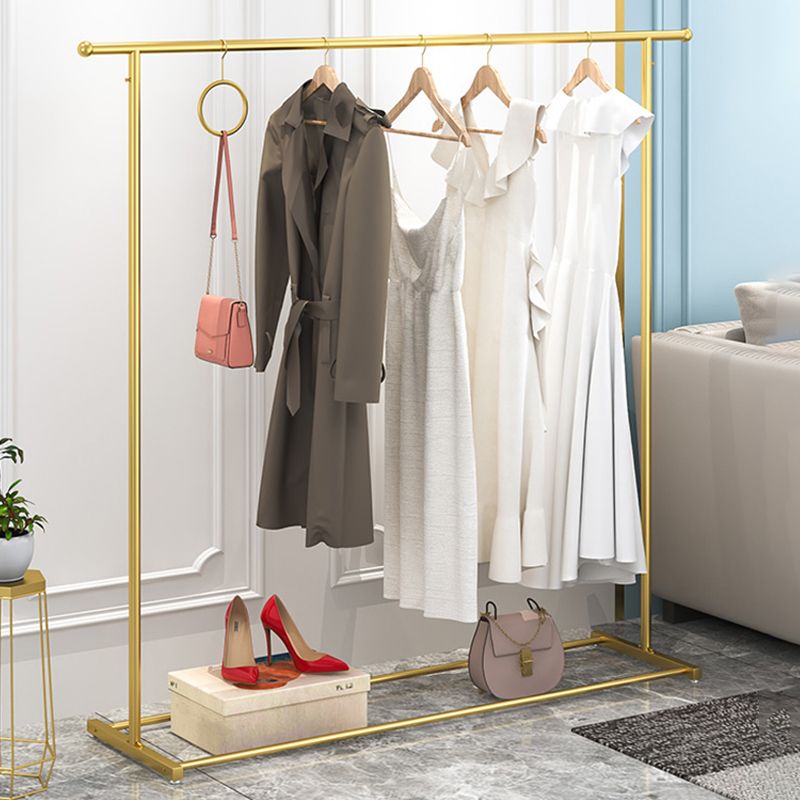 Rack de manteau de style moderne couleur de couleur de couleur materne métallique autonome