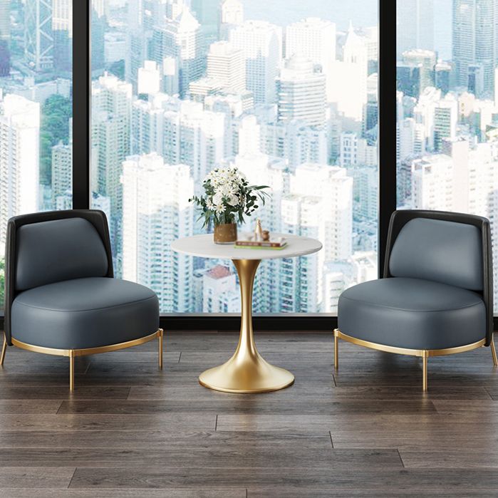 Tavolo da pranzo in stile moderno tulipano tavolo in pietra sinterizzata per sala da pranzo