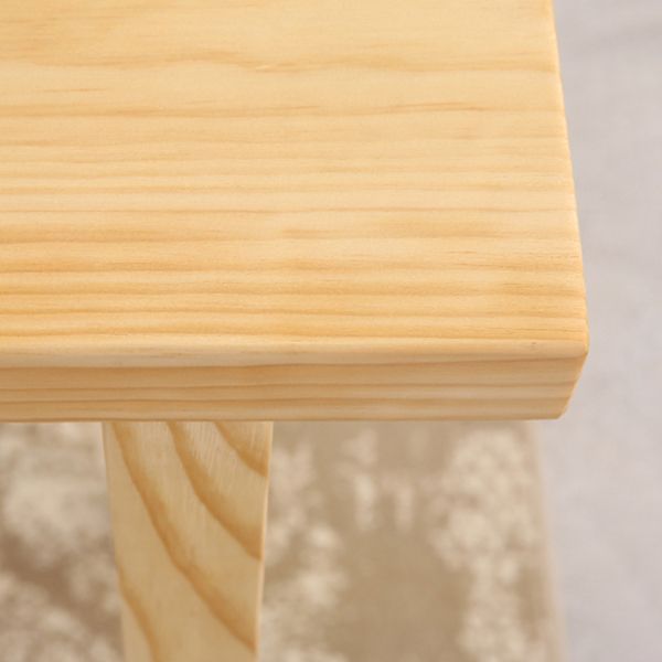 Woonkamer cocktailbar tafel moderne dubbele voetstuk pub hoogte eettafel in natuurlijk