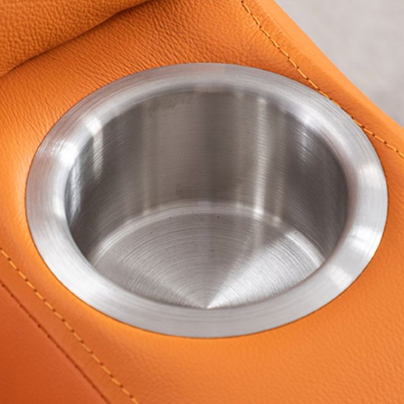 Modern Fux Leather Club Club Recliner Massage Home Theater Recliner