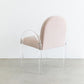 Velvet Matte Finish Dining Chair Designer Style Home Solid Back Arm Chair Clearhalo 'Dining Chairs' 'Dining Tables & Seating' 'dining_chair' 'furn' 'furn_dining_chair' 'Furniture' 'Kitchen & Dining Furniture' 1200x1200_754e7bc9-209b-4c2f-af5f-0bbf08966656