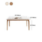 Rectangle Dining Table Solid Wood Base Dining Table for Kitchen Clearhalo 'Dining Tables & Seating' 'Dining Tables' 'dining_table' 'furn' 'furn_dining_table' 'Furniture' 'Kitchen & Dining Furniture' 1200x1200_754f6c78-70ee-4f9c-8102-19943ee452d4