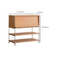 1 Door Storage Cabinet, Modern Rectangular Wooden Cabinet, 35.4"W x 16.9"L x 34.8"H Clearhalo 'Cabinets & Chests' 'cabinets_chests' 'furn' 'furn_cabinets_chests' 'Furniture' 'Living Room Furniture' 1200x1200_754fc528-ca5c-4c82-9c13-f0e03139cf65