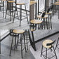 Industrial Style Bar Stools Backrest Barstool with Black Metal Legs Clearhalo 'Bar Furniture' 'Bar Stools' 'bar_stools' 'furn' 'furn_bar_stools' 'Furniture' 'Kitchen & Dining Furniture' 1200x1200_75515424-1933-4ca6-b832-497b24f3ad16
