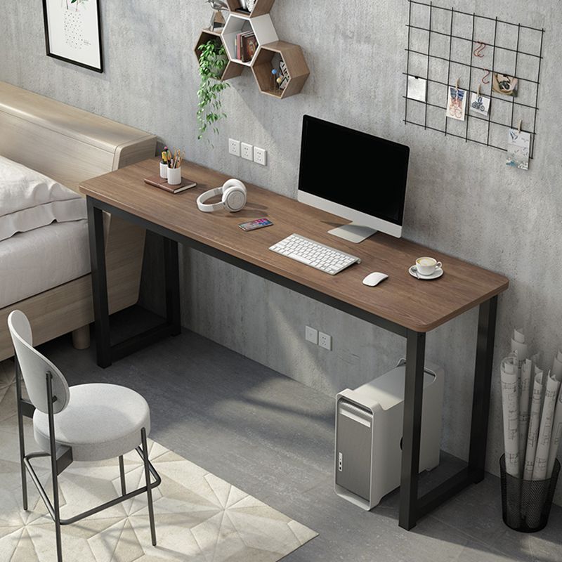 Rectangular Wood Office Desk Bedroom Writing Desk with Metal Legs Clearhalo 'furn' 'furn_office_desk' 'Furniture' 'Office Desks' 'Office Furniture' 'office_desk' 1200x1200_7552c7a0-88da-4d3c-9117-115271a61446