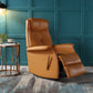 31" Wide Contemporary Wingback Recliner Genuine Leather Wing Chair Recliner