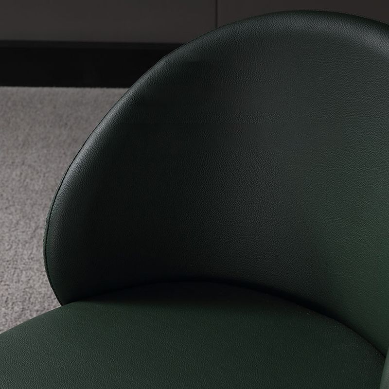 Contemporary Style Dining Chair Armless Kitchen Side Chair with Metal Legs Clearhalo ' kitchen&dining_furn' 'Dining Chairs' 'Dining Tables & Seating' 'dining_chair' 'furn' 'furn_dining_chair' 'Furniture' 'furniture_dining_chair' 'Kitchen & Dining Furniture' 'kitchen' 1200x1200_75567ca0-1d82-48bf-ad28-f98997f27b1d