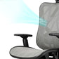 Chaise de bureau amovible armes d'inclinaison mécanisme ergonomique chaise de diapositive avec roues