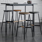 Industrial Backless Bar-stool PU Leather Bar Stool with Metal Legs Clearhalo 'Bar Furniture' 'Bar Stools' 'bar_stools' 'Furniture' 'furniture_bar_stools' 'Kitchen & Dining Furniture' 1200x1200_755d1b09-0054-4678-97e3-aaa4850eb235