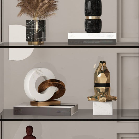 Libreria verticale moderna di libreria verticale con scaffali