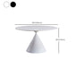 Modern Pedestal Dining Table Stone Table for Dining Room Kitchen