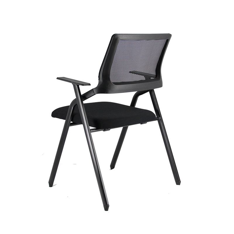 Contemporary Breathable AirGrid Office Chair Microfiber Black Conference Mid-Back Chair Clearhalo 'furn' 'furn_office_chair' 'Furniture' 'Office Chairs' 'Office Furniture' 'office_chair' 1200x1200_75648cad-c922-44d9-8c60-e5e51f0a88ee
