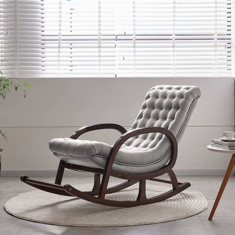 Modern Textured Rocking Chair Removable Cushions Rocker Chair for Living Room Clearhalo 'Chairs & Seating' 'furn' 'furn_rocking_chairs' 'Furniture' 'Living Room Furniture' 'Rocking Chairs' 'rocking_chairs' 1200x1200_75672058-5d44-4808-9890-1569155d41b4