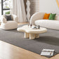 4 Legs Coffee Table Geometric Wood Coffee Coffee or End Table