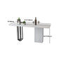 Industrial Rectangle Table and Stool Set 1/2/3 Pieces White Bar Table and Stools Clearhalo 'Bar Furniture' 'furn' 'furn_home_bar_bar_sets' 'Furniture' 'Home Bars & Bar Sets' 'home_bar_bar_sets' 'Kitchen & Dining Furniture' 1200x1200_756d33d1-5444-4af4-af2b-a5e8a8b3b7d0