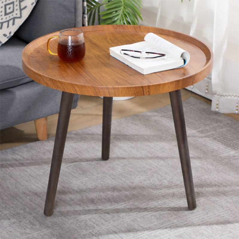 Tavolo da gamba a 4 gambe ovale/rotonda in legno ovale/rotonda tavolino laterale