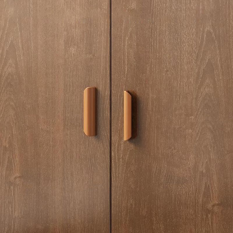 Modern Wood Dining Hutch Glass Doors Display Cabinet with Doors for Dining Room Clearhalo 'Display & China Cabinets' 'display_china_cabinets' 'furn' 'furn_display_china_cabinets' 'Furniture' 'Kitchen & Dining Furniture' 1200x1200_75707239-e583-4aea-91f2-11a0d91ba65e