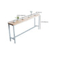 Rectangular Bar-height Table Solid Wood Top Pub Table with Metal Base Clearhalo 'Bar Furniture' 'Bar Tables' 'bar_tables' 'furn' 'furn_bar_tables' 'Furniture' 'Kitchen & Dining Furniture' 1200x1200_75717a7a-3363-4d53-bcc2-e09bacb616f4