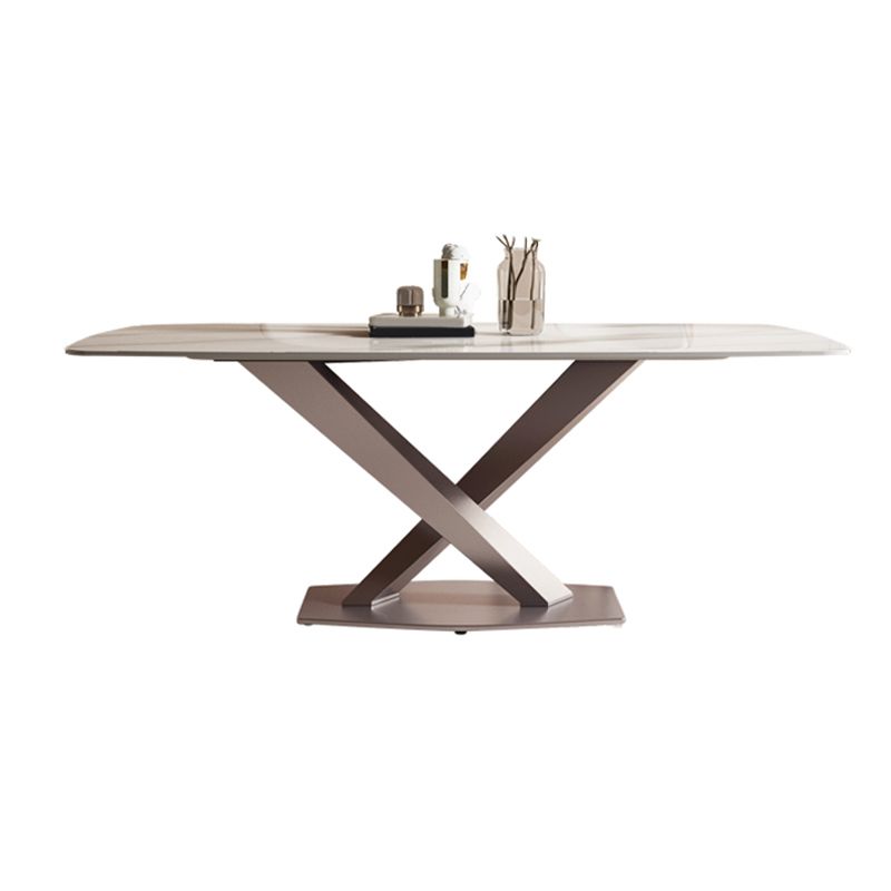 Sintered Stone Dining Table Sets 1/2/4/5/7 Pieces Modern Table Fuax Leather Chairs Clearhalo 'Dining Room Sets' 'Dining Tables & Seating' 'dining_room_set' 'furn' 'furn_dining_room_set' 'Furniture' 'Kitchen & Dining Furniture' 1200x1200_7573d912-9ab5-459c-8e12-d029dffe1594