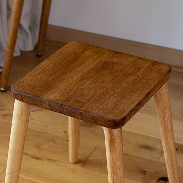 Desca vanità vanità per trucco in legno massiccio contemporaneo con specchio